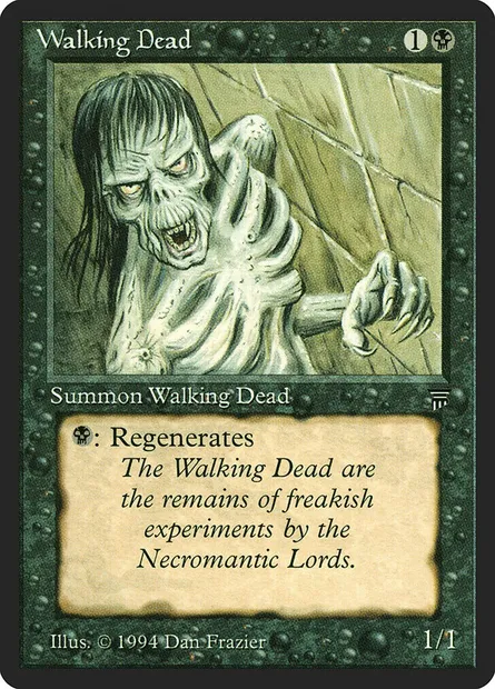 Walking Dead, carte Magic LEG 126 — extension Legends
