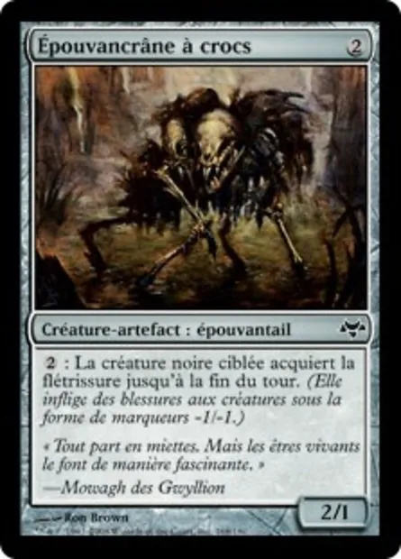 Épouvancrâne à crocs, carte Magic EVE 168 — extension Coucheciel