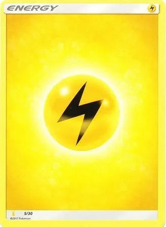Lightning Energy, Pokémon card TK10A 005 — Sun & Moon Trainer Kit: Lycanroc & Alolan Raichu (Alolan Raichu) set