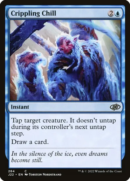 Crippling Chill, Magic card J22 284 — Jumpstart 2022 set