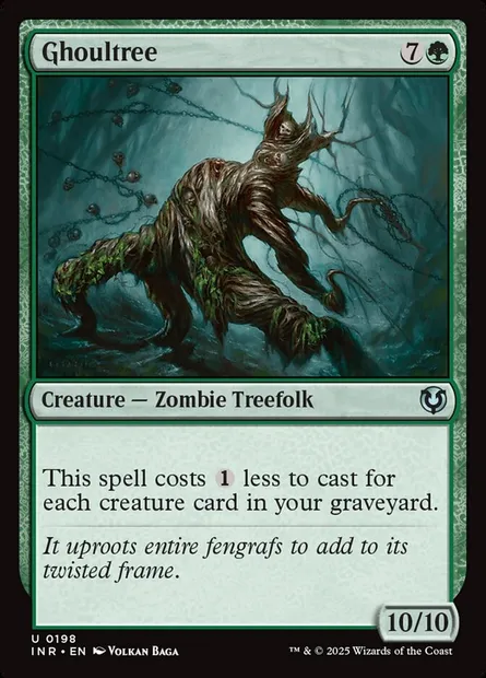 Ghoultree, Magic card INR 198 — Innistrad Remastered set
