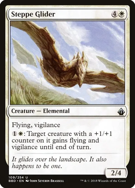Steppe Glider, Magic card BBD 109 — Battlebond set