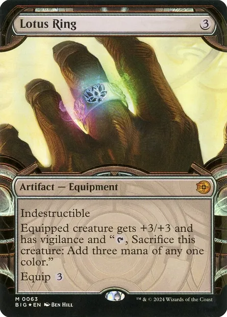 Lotus Ring, Magic card BIG 63 — The Big Score set