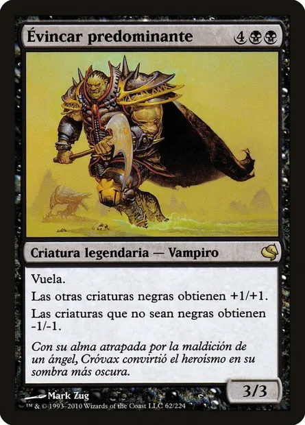 Ascendant Evincar, Magic card PS11 62 — Salvat 2011 set