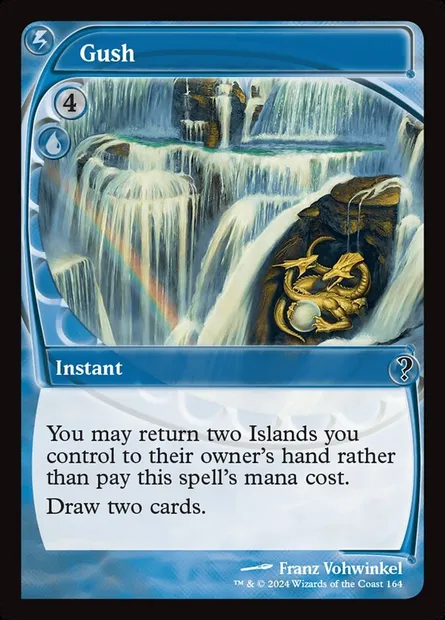 Gush, Magic card MB2 164 — Mystery Booster 2 set