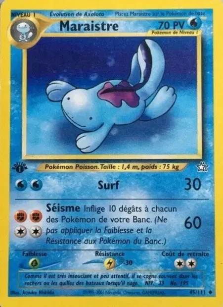 Maraistre, carte Pokémon NG 45 — extension Neo Genesis