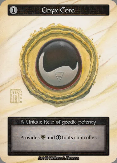 Onyx Core, Sorcery card ALP 321 — Alpha set