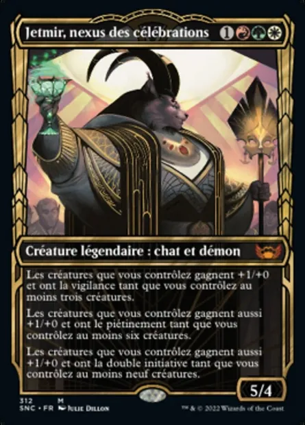 Jetmir, nexus des célébrations, carte Magic SNC 312 — extension Les rues de la Nouvelle-Capenna