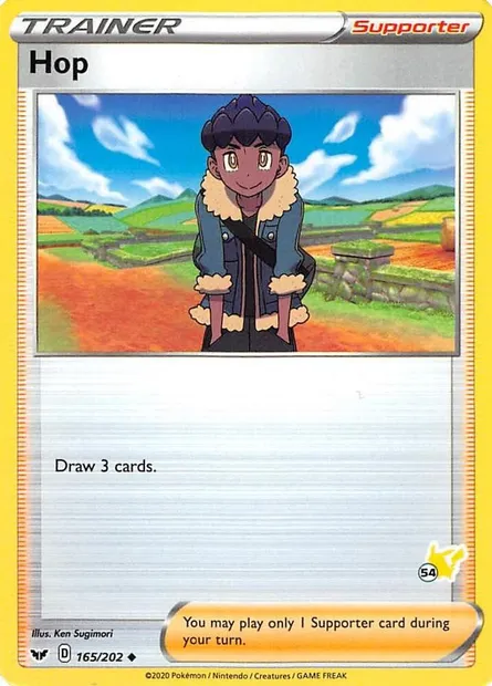 Nabil, carte Pokémon BA22 165-54 — extension Battle Academy 2022