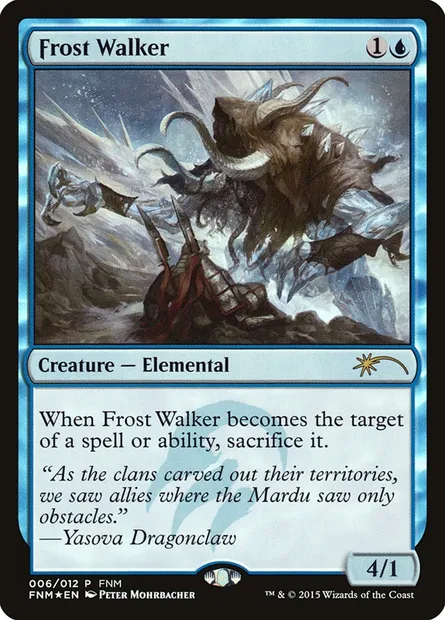 Frost Walker, Magic card F15 6 — Friday Night Magic 2015 set