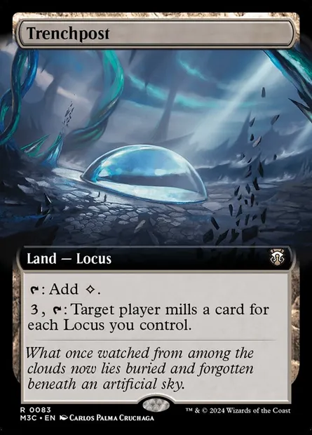 Trenchpost, Magic card M3C 83 — Modern Horizons 3 Commander set