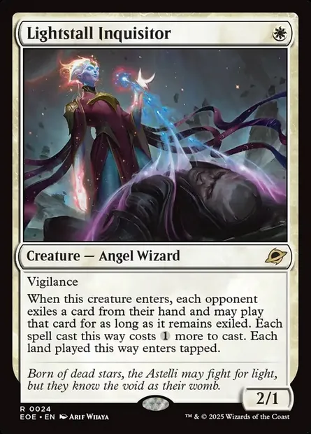 Lightstall Inquisitor, Magic card EOE 24 — Edge of Eternities set
