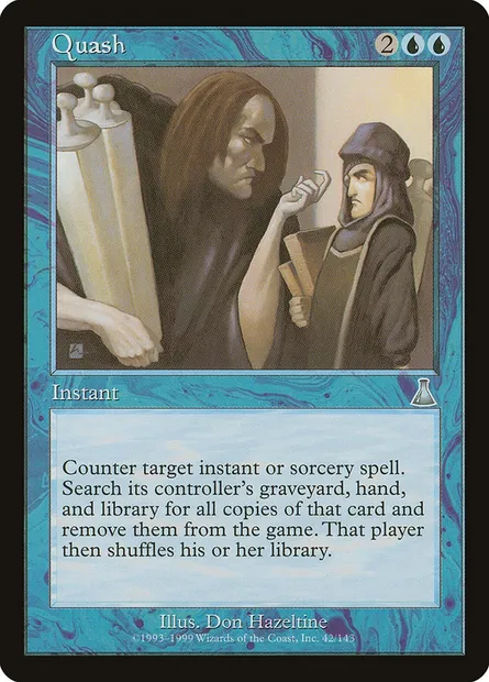 Oppression Rigoureuse, carte Magic UDS 42 — extension Destinée d'Urza