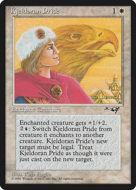 Kjeldoran Pride, Magic card ALL 9a — Alliances set