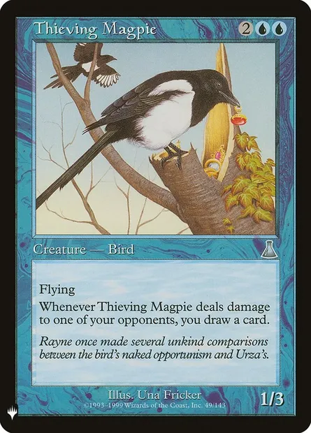 Thieving Magpie, Magic card PLST UDS-49 — The List set