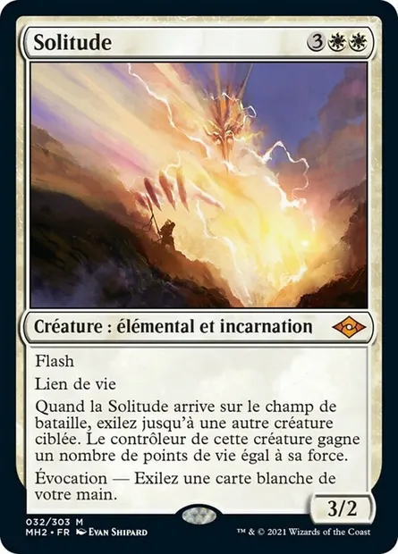 Solitude, carte Magic MH2 32 — extension Horizons du Modern 2