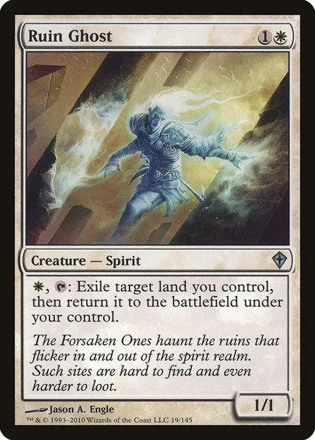 Ruin Ghost, Magic card WWK 19 — Worldwake set
