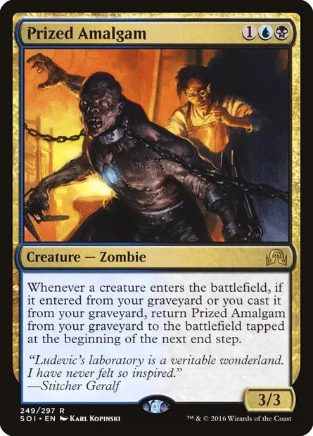 Prized Amalgam, Magic card SOI 249 — Shadows over Innistrad set
