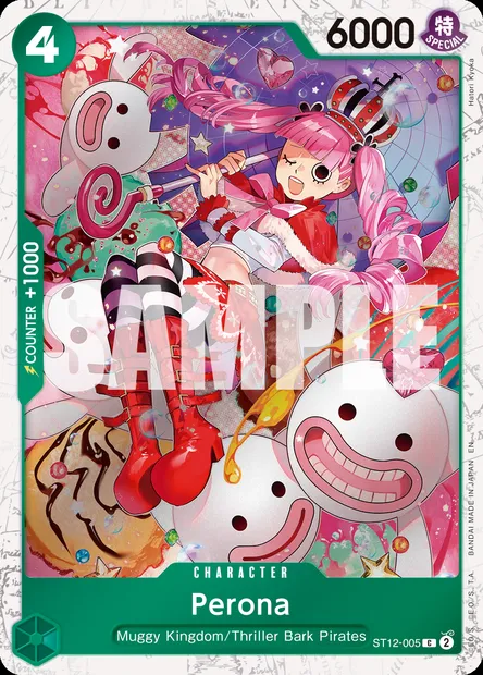 Perona, One Piece card ST12-005 — Zoro and Sanji set