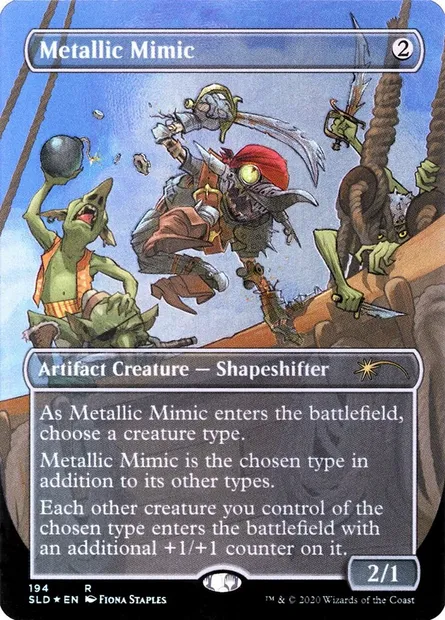 Metallic Mimic, Magic card SLD 194 — Secret Lair Drop set
