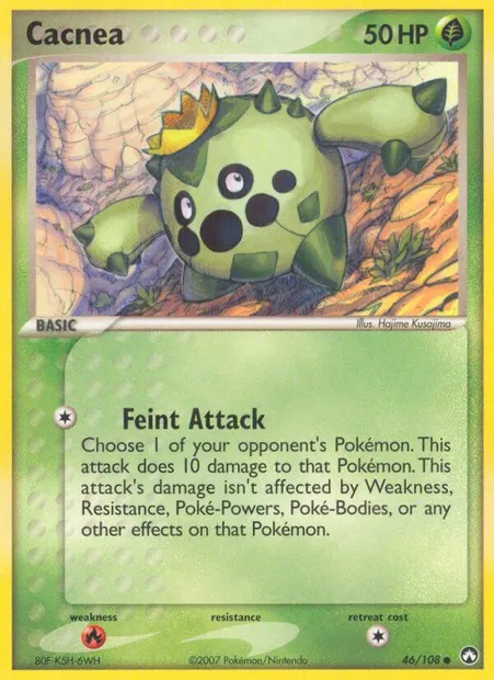 Cacnea, Pokémon card PK 46 — Power Keepers set