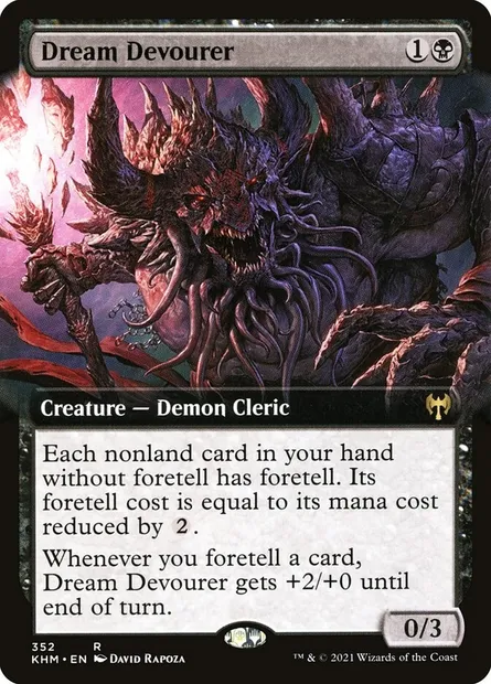 Dream Devourer, Magic card KHM 352 — Kaldheim set
