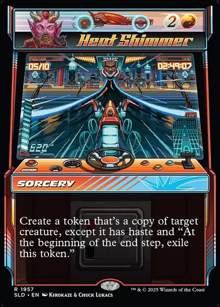 Heat Shimmer, Magic card SLD 1957 — Secret Lair Drop set