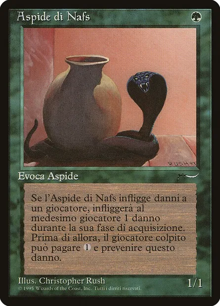 Nafs Asp, Magic card RIN 132 — Rinascimento set