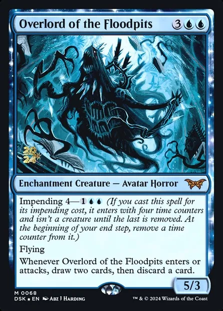 Suzerain de Fossecrue, carte Magic PDSK 68s — extension Duskmourn: House of Horror Promos