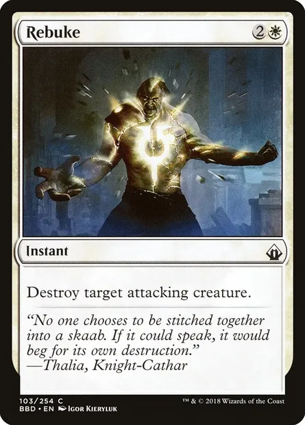 Blâme, carte Magic BBD 103 — extension Battlebond