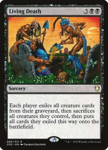 Living Death, Magic card CM2 68 — Commander Anthology Volume II set