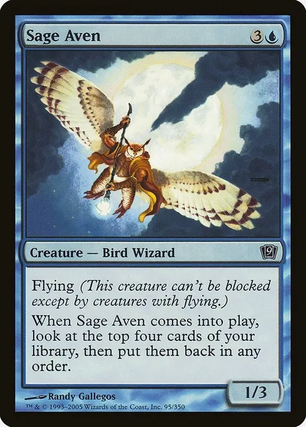 Sage Aven, Magic card 9ED 95★ — Ninth Edition set