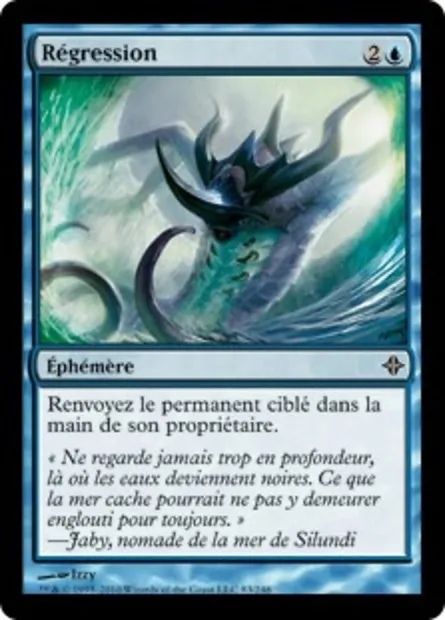 Régression, carte Magic ROE 83 — extension L'ascension des Eldrazi