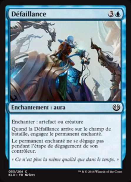 Défaillance, carte Magic KLD 55 — extension Kaladesh