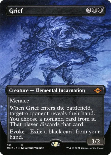 Grief, Magic card MH2 311 — Modern Horizons 2 set