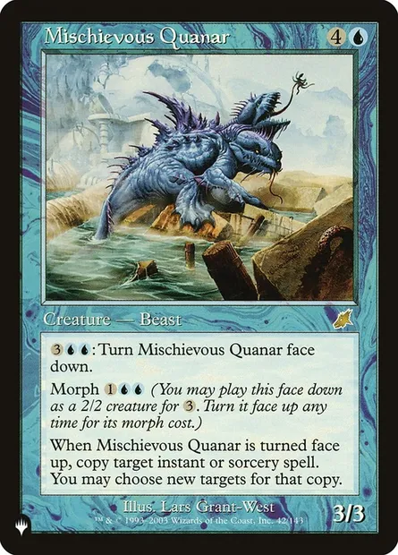 Mischievous Quanar, Magic card PLST SCG-42 — The List set