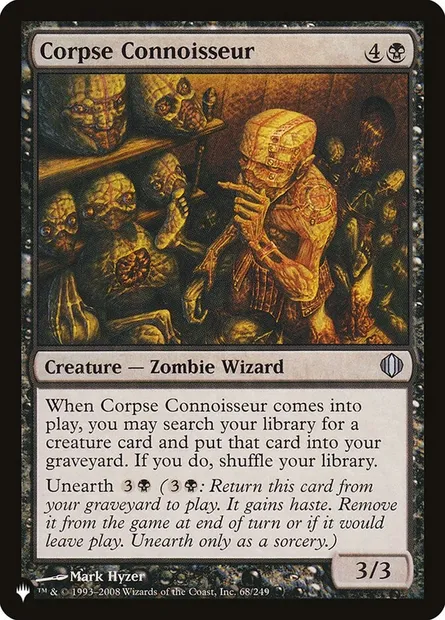 Corpse Connoisseur, Magic card PLST ALA-68 — The List set