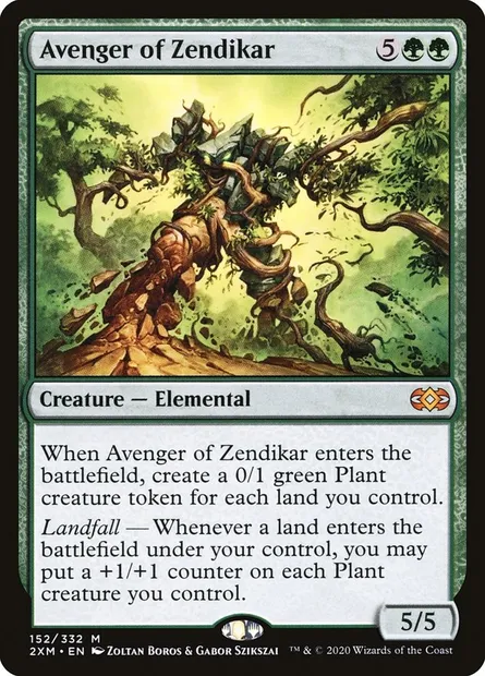 Avenger of Zendikar, Magic card 2XM 152 — Double Masters set