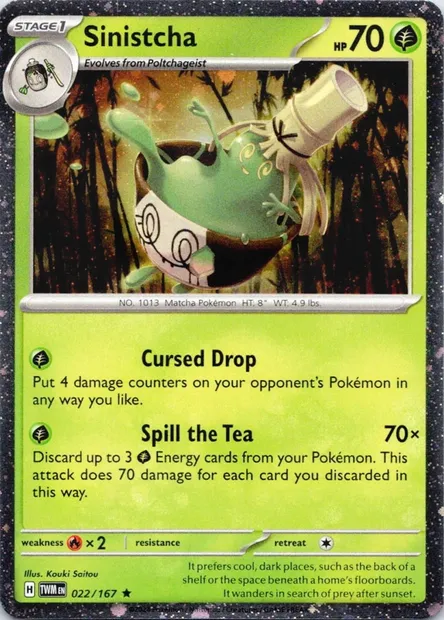 Théffroyable, carte Pokémon TDX 022-7 — extension Theme Deck & Blisters Exclusives