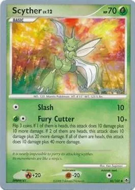 Scyther Lv.12, carte Pokémon WCD08 046 — extension World Championship Decks 2008