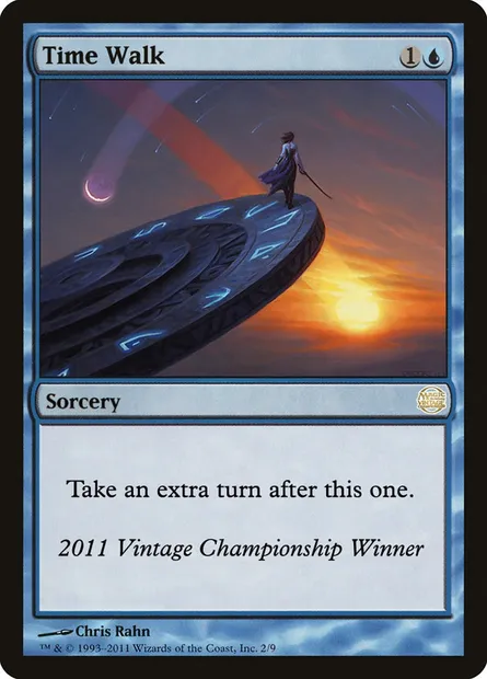 Time Walk, carte Magic OVNT 2011 — extension Vintage Championship