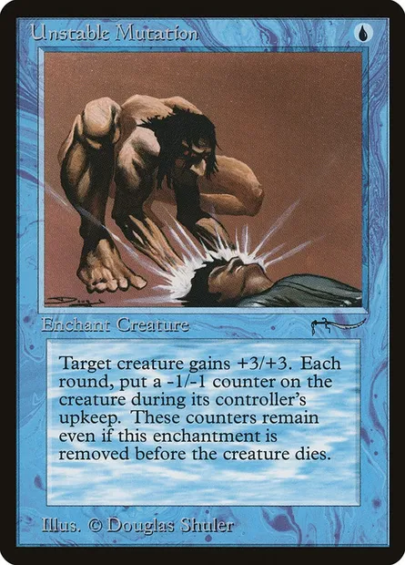 Mutation instable, carte Magic ARN 22 — extension Arabian Nights