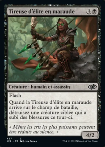 Tireuse d'élite en maraude, carte Magic J22 437 — extension Jumpstart 2022