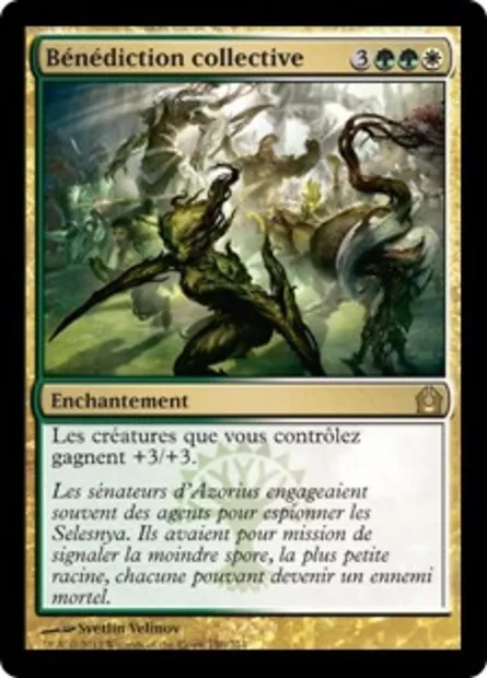 Bénédiction collective, carte Magic RTR 150 — extension Retour à Ravnica