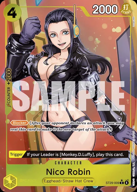 Nico Robin, One Piece card ST29-009 — Egghead set