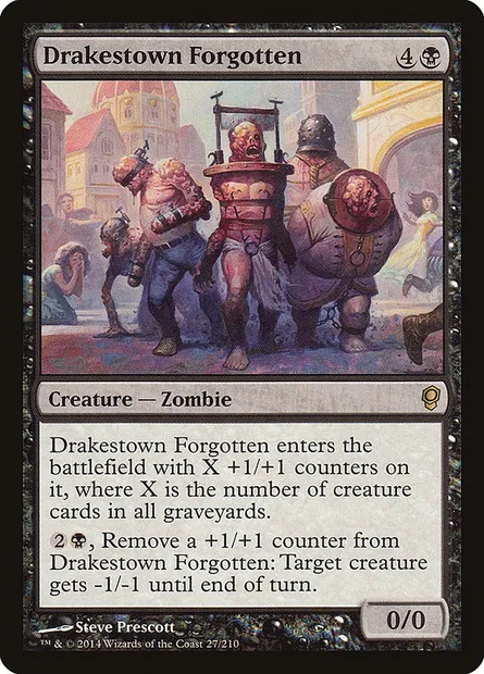 Drakestown Forgotten, carte Magic CNS 27 — extension Conspiration