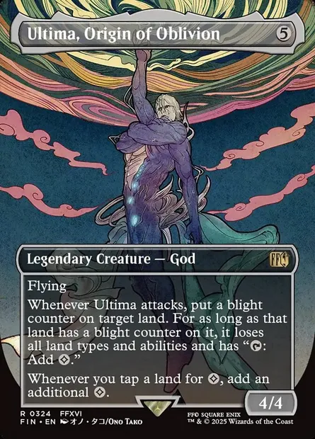Ultima, Origin of Oblivion, Magic card FIN 324 — Final Fantasy set