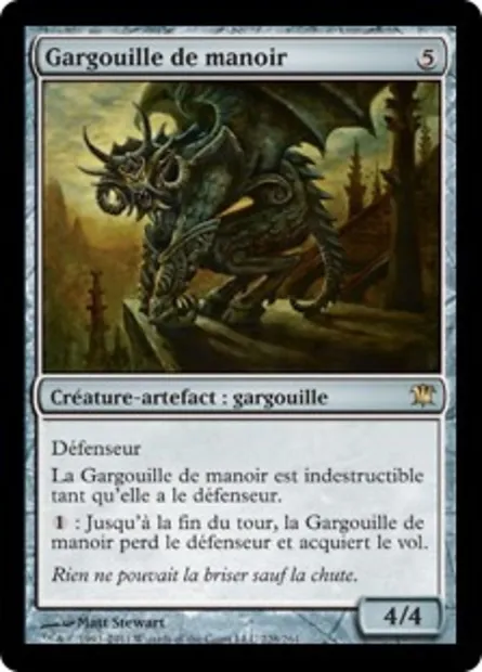 Gargouille de manoir, carte Magic ISD 228 — extension Innistrad