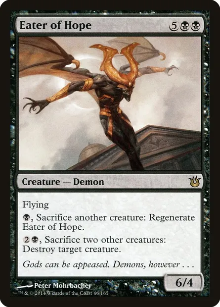 Eater of Hope, Magic card BNG 66 — Born of the Gods set
