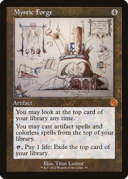 Mystic Forge, Magic card BRR 99 — The Brothers' War Retro Artifacts set